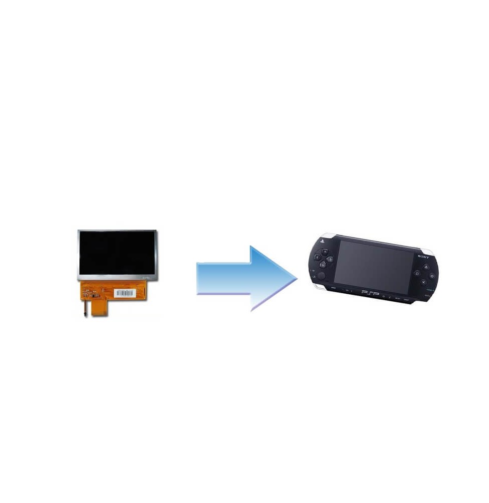 Changement Ecran LCD PSP 1000 Changement Ecran LCD PSP 1000